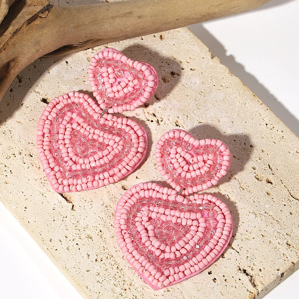 Handmade Bohemian Starfish Drop Earrings for Women - Smarsty