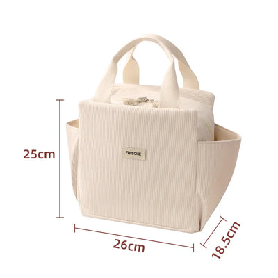 Insulated Lunch Bag Leakproof Large Reusable For Two - Smarsty