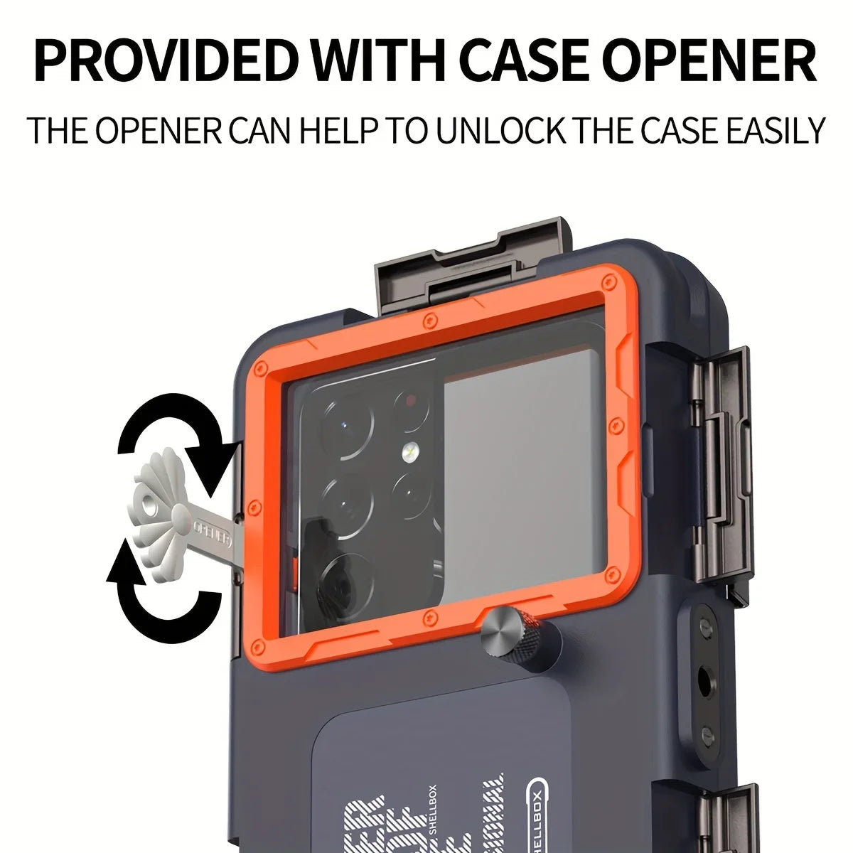 Smarsty Waterproof Phone Case With Lanyard For Underwater Use -