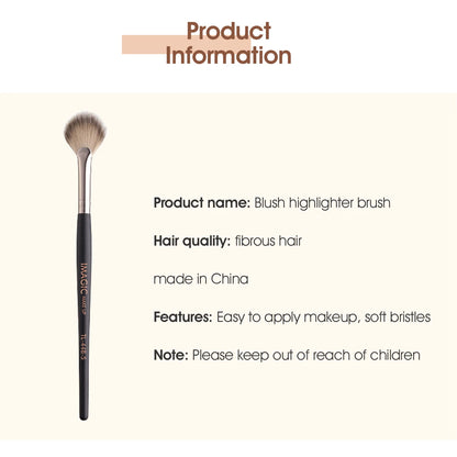 IMAGIC Soft High Quality Blush Brush for Perfect Highlighting - Smarsty