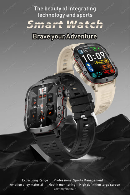 Xiaomi Military Smart Watch for Men with Health Monitor - Smarsty