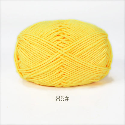 Soft Milk Cotton Yarn for Hand Knitting Projects - Smarsty