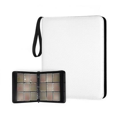 900 Pockets Card Binder Sleeves with Zipper, Double Sided Pockets Card Holder Carry Card Case for TCG CCG Card Storage(Black)