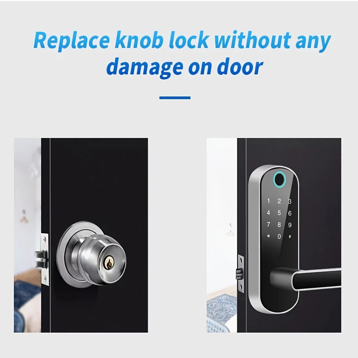 Smart Fingerprint Door Lock with WiFi Remote Access - Smarsty