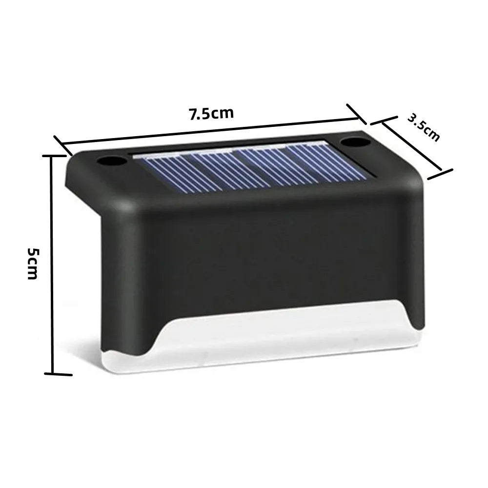 Solar LED Garden Lights Waterproof Outdoor Step Lamps - Smarsty