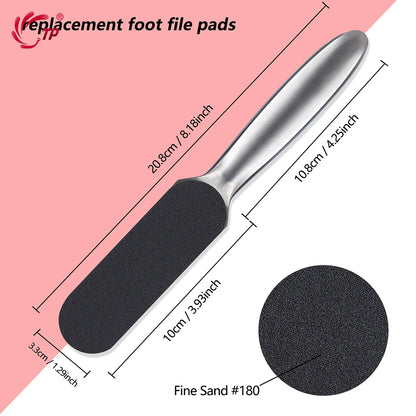 Replaceable Foot Rasp Files for Effective Dead Skin Removal - Smarsty