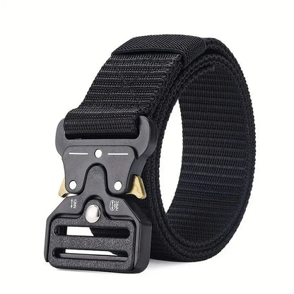 Men's Multi Function Tactical Canvas Belt with Compass - Smarsty