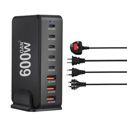 GaN USB C ChargerPro 8 Port Fast Charge For Tablets - Smarsty