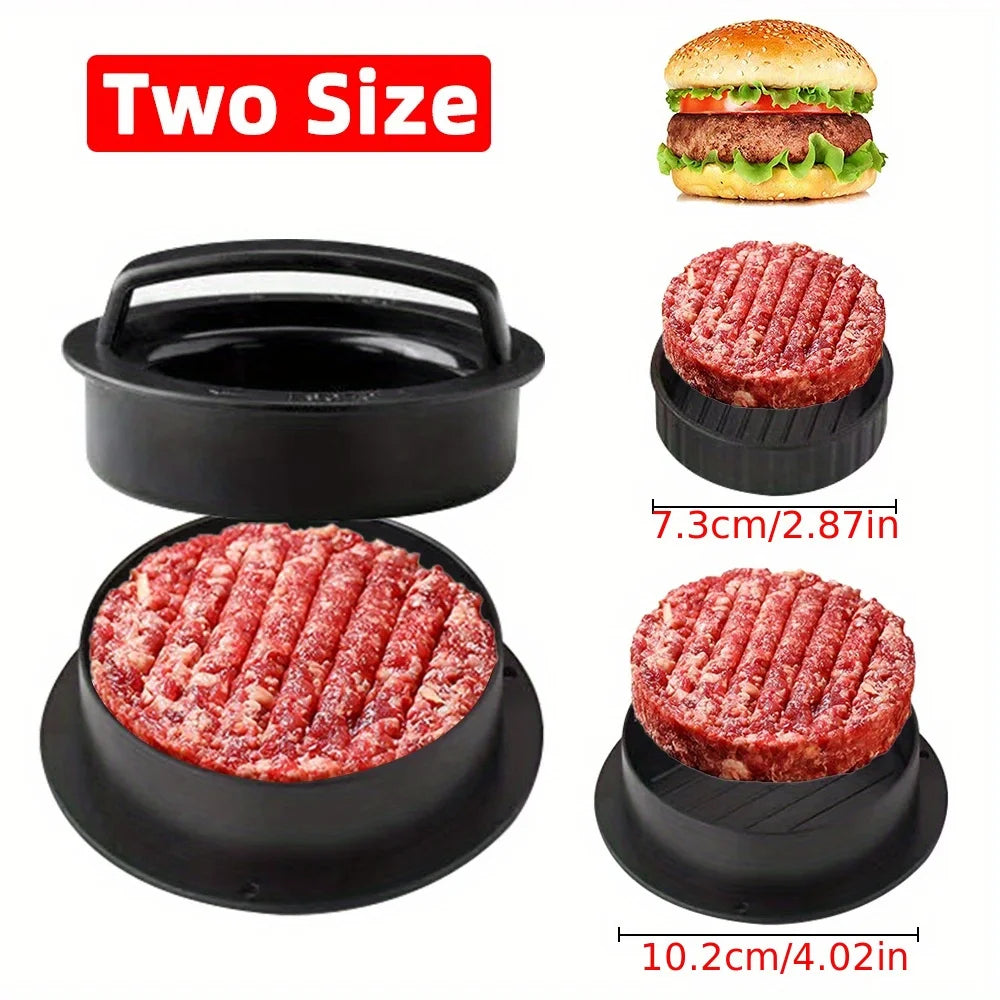 1 Set, Suitable for RV Kitchen, Non-stick Hamburger Machine, Meat Pie Machine Mold, Suitable for Meat Milk Cheese Vegetables - Smarsty