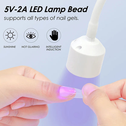 Foldable UV LED Nail Dryer Quick Dry Curing Lamp - Smarsty