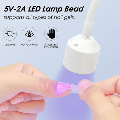 Foldable UV LED Nail Dryer Quick Dry Curing Lamp - Smarsty