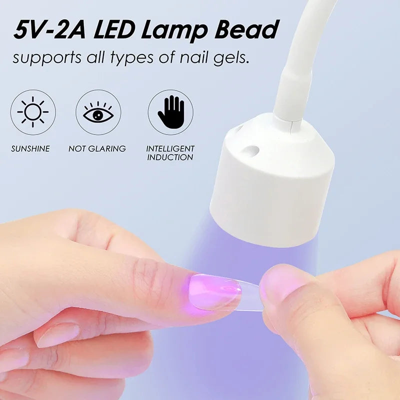 Foldable UV LED Nail Dryer Quick Dry Curing Lamp - Smarsty
