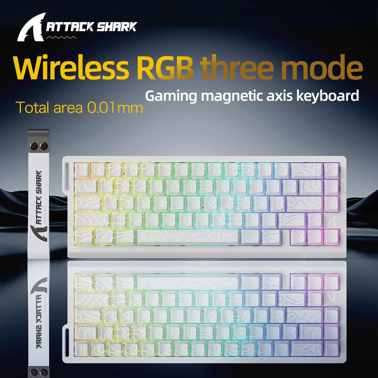 Mechanical Gaming Keyboard With 8000Hz Polling Rate Pro
