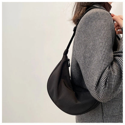 Soft Nylon Crossbody Bag For Women With Laptop Compartment - Smarsty