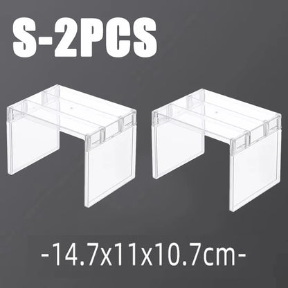 Kitchen Cupboard Organizer Retractable Cabinet Shelf Seasoning Bottle Spice Rack Dish Shelf Kitchen Accessories Storage Rack