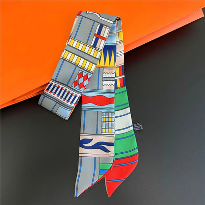 Silk Summer Scarf for Women Lightweight Neckwear - Smarsty