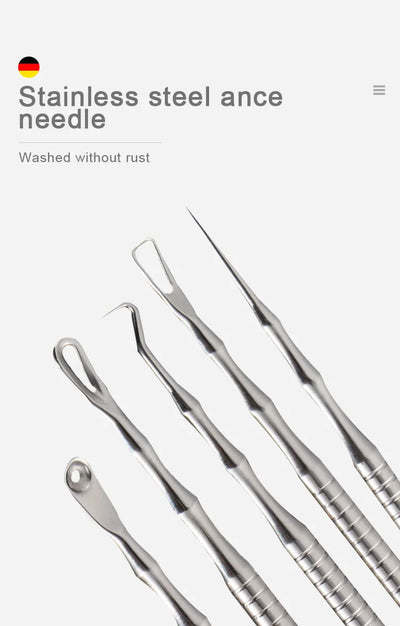 German Blackhead Removal Needle Tool for Clear Skin - Smarsty