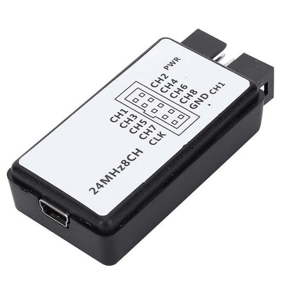 USB Logic Analyzer 24MHz Mini 8 Channel Device - Smarsty