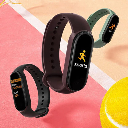 M6 Smart Watch for Fitness Tracking and Heart Rate Monitoring - Smarsty