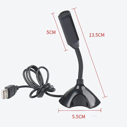 Professional Adjustable USB Microphone for Clear Gaming and Streaming - Smarsty