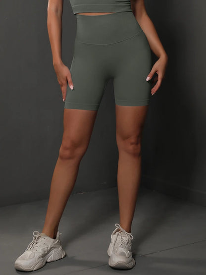 Yoga Shorts Women Sports Shorts Seamless Gym Workout Shorts High Waist Push Up Fitness Sports Shorts Cycling Shorts - Smarsty