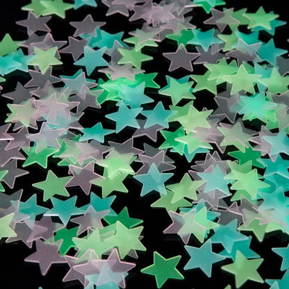 Glow in The Dark Stars Wall Stickers for Kids - Smarsty