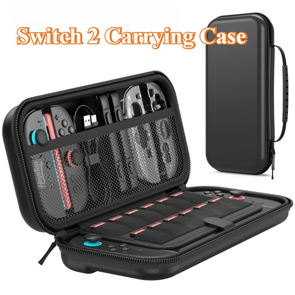 Nintendo Switch 2 Portable Waterproof Carrying Case - Smarsty