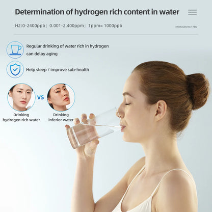 4 in 1 Water Quality Tester with Temperature and PH Calibration - Smarsty