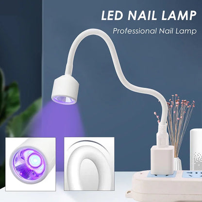 Foldable UV LED Nail Dryer Quick Dry Curing Lamp - Smarsty