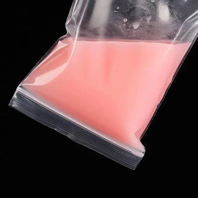 300/100PCS Transparent Zip Bags Food Jewelry Vacuum Storage Bag Plastic Thicken Reclosable Poly Bag Kitchen Organization Package by Smarsty