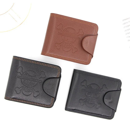 Men Short Bifold Faux Leather Masculina Billetera Credit ID Card Holder Wallet Billfold Purse Clutch Solid Hombre Business Slim - Smarsty