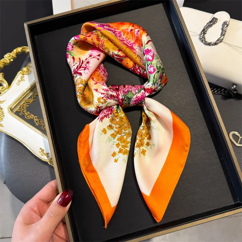 Luxury Silk Horse Print Scarf for Women - Smarsty
