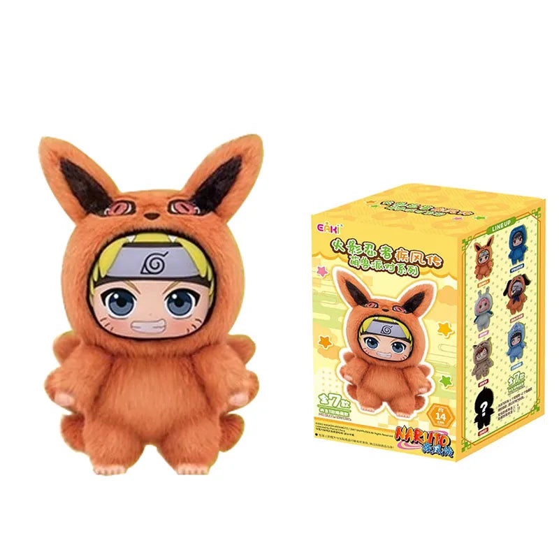 EAKI Naruto Blind Box Shippuden Party Series Uzumaki Stuffed Plush Figure Bag Pendant Ornament Doll Toy Collection Birthday Gift - Smarsty