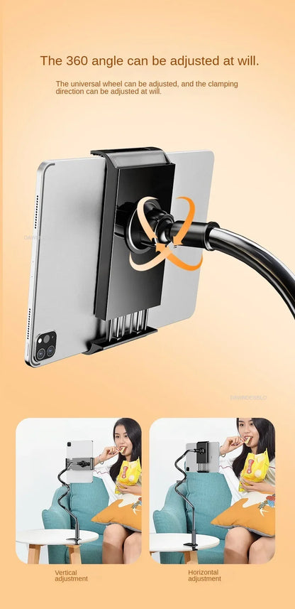 Headrest Bed Phone Holder With 360 Degree Flexible Arm - Smarsty