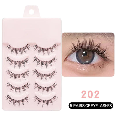 DINGSEN Anime Lashes Natural Look for Daily Makeup - Smarsty