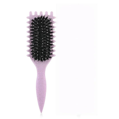 Curly Hair Styling Brush for Easy Combing and Shaping - Smarsty