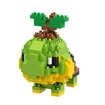 DIY Pokemon Blocks Small Cartoon Mini Building Block Pikachu Charizard Eevee Mewtwo Anime Assemble Action Model Dolls Toys by Smarsty