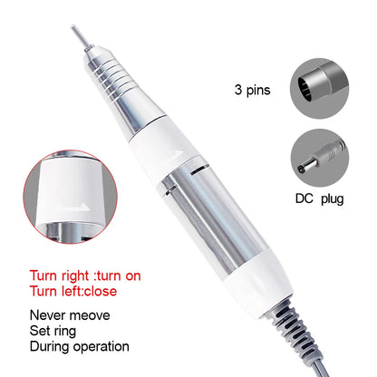 Electric Nail Drill Pen for Professional Manicure and Pedicure - Smarsty