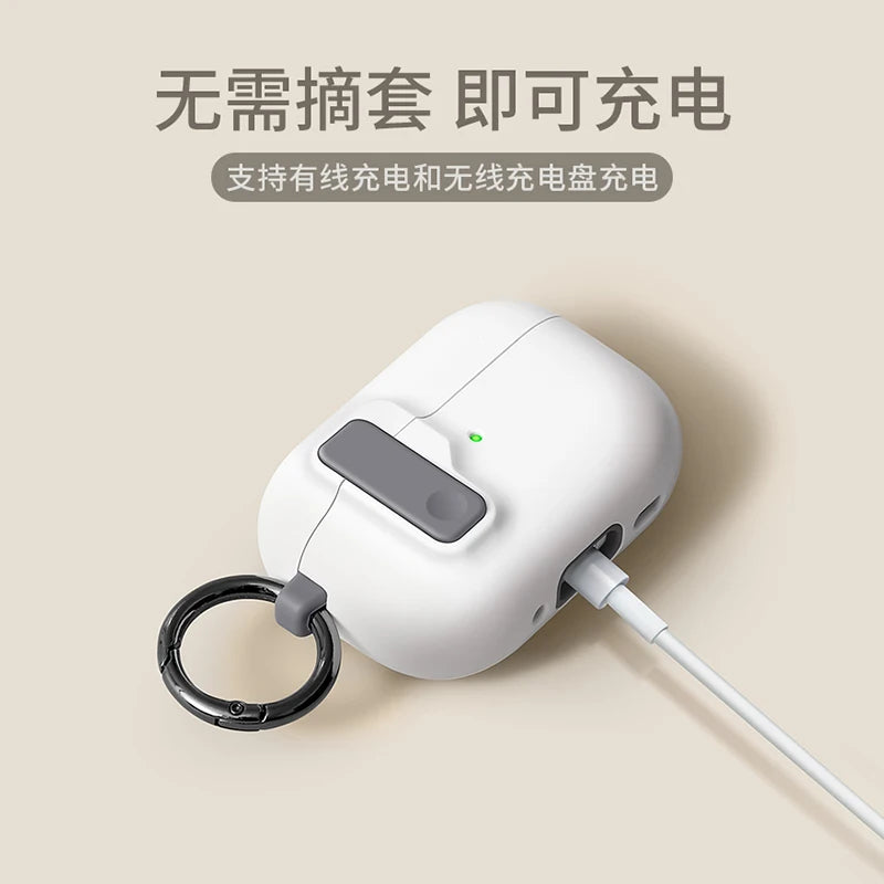 Luxury Protective Case for AirPods Pro with Hook - Smarsty