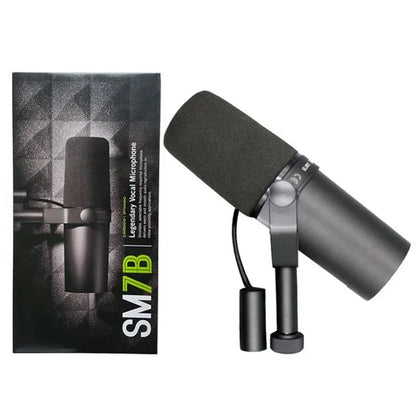 Cardioid Dynamic Microphone for Studio and Podcasting - Smarsty