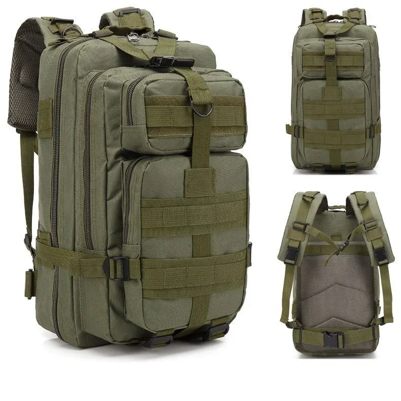 30/50L Tactical Backpacks Man Traveling Bags Survival Outdoor 3P Assault Pack EDC Molle Pack hiking Trekking Hunting Bag - Smarsty