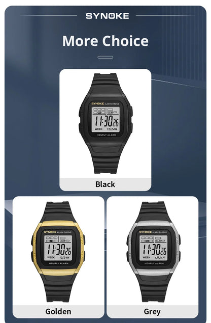 SYNOKE Waterproof Digital Sports Watch for Boys - Smarsty