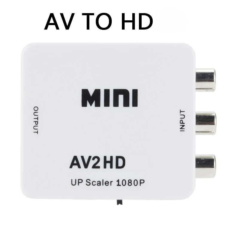 1080P HDMI-Compatible AV Adapter for Clear Video Output - Smarsty