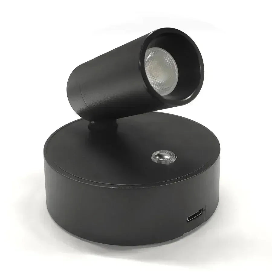 Dimmable LED Wireless USB Rechargeable Wall Spotlight - Smarsty