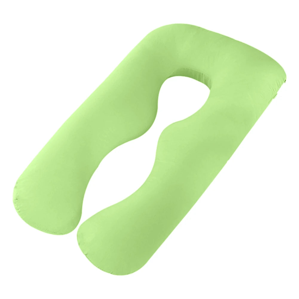 Multifunction Maternity Pillow Case Pure Cotton Cover U-Type for Pregnancy Women