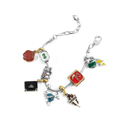 Hogwarts Slytherin Charm Bracelet DIY Fan Gift - Smarsty