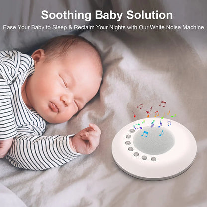 Baby White Noise Sound Machine Portable Sleep Aid Device - Smarsty
