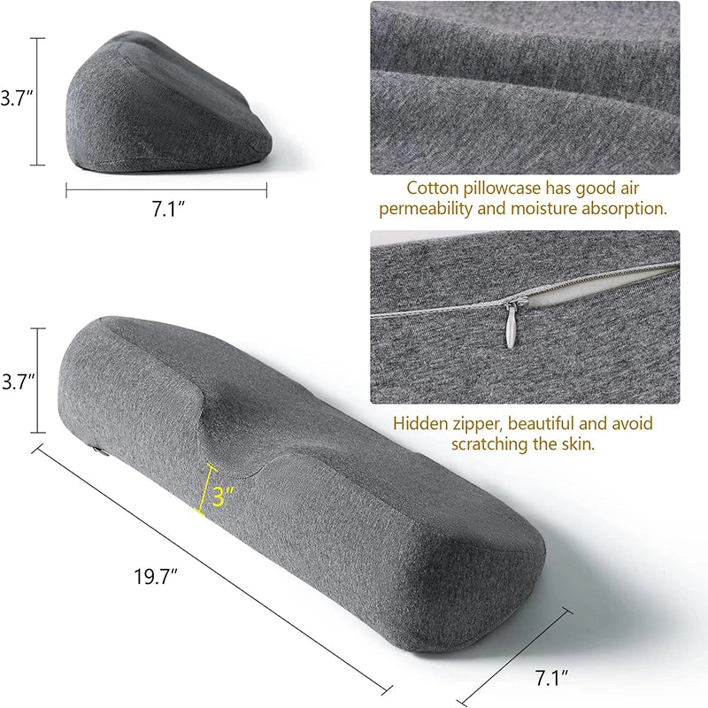 Memory Foam Cervical Pillow for Side Sleepers - Smarsty