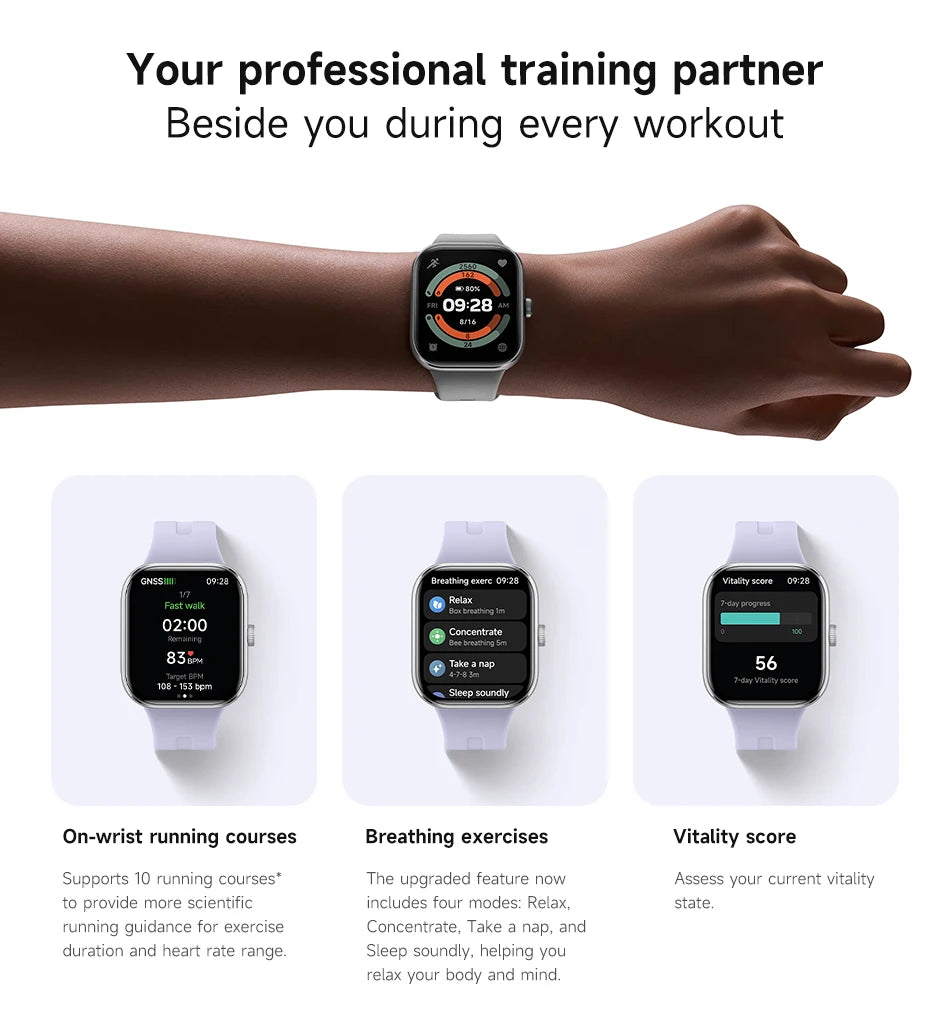 Xiaomi Redmi Watch 5 with Bluetooth Calling and AMOLED Screen - Smarsty