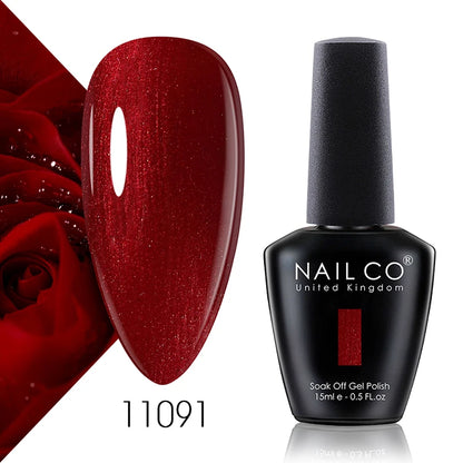 NAILCO 15ml Gel Top Coat and Base Coat for Long-Lasting Shine - Smarsty